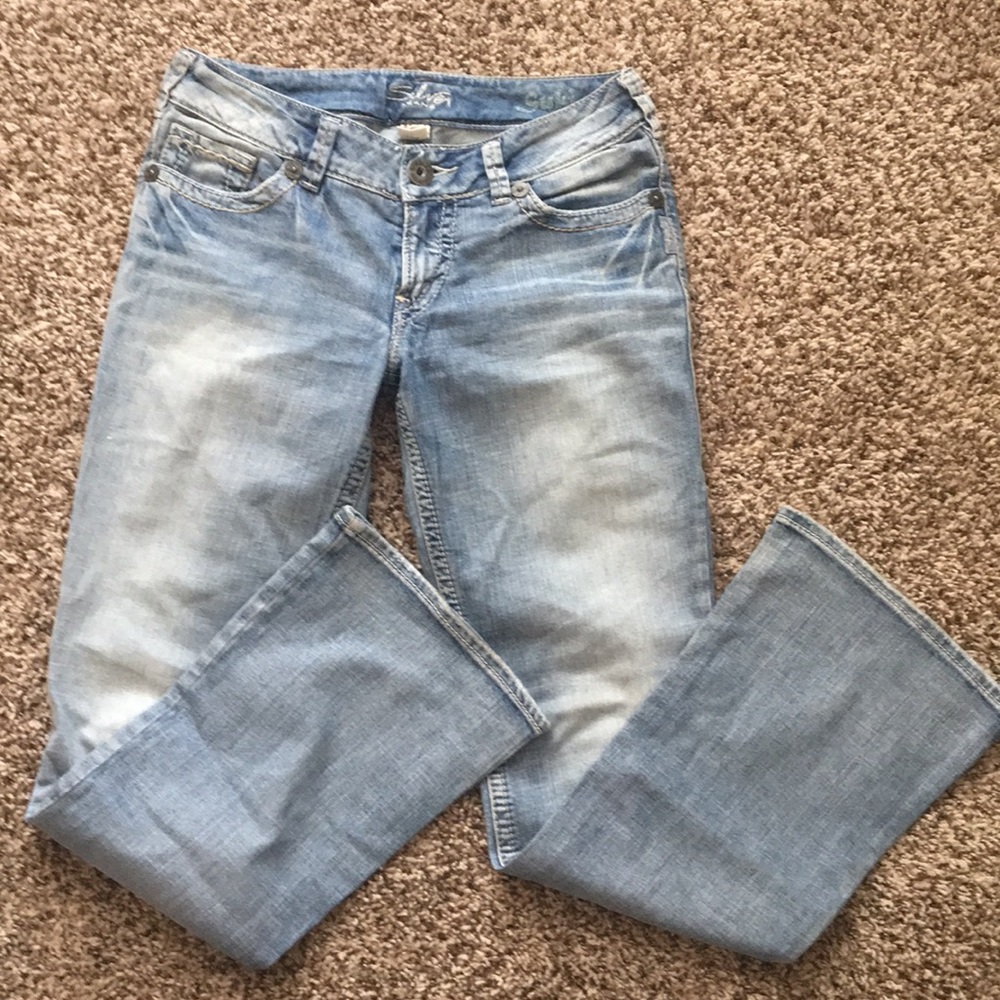 Silver Jean Co Suki Jeans a size 28